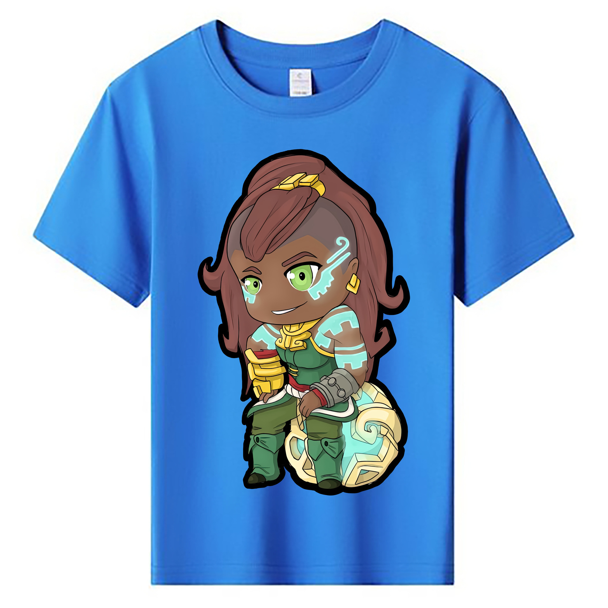 （画像用） リーグ・オブ・レジェンド League of Legends LOL 綿100％キッズTシャツ（フロントプリント）